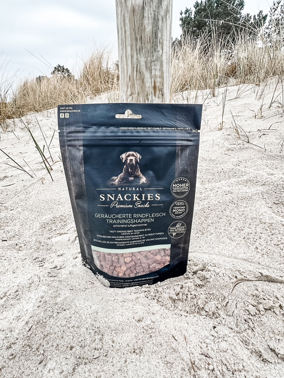 Geräucherte Rindfleisch Trainingshappen 170g